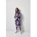 Knitted dress "Mirage" lilac